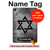 S3107 Judaism Star of David Symbol Hard Case For iPad mini 6 7, iPad mini (2021,2024)