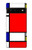 S0157 Composition Red Blue Yellow Case For Google Pixel 6