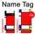 S0157 Composition Red Blue Yellow Case For Google Pixel 6