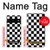 S1611 Black and White Check Chess Board Case For Google Pixel 6