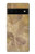 S3240 Yellow Marble Stone Case For Google Pixel 6