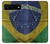 S3297 Brazil Flag Vintage Football Graphic Case For Google Pixel 6