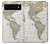 S0604 World Map Case For Google Pixel 6 Pro