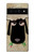 S2826 Cute Cartoon Unsleep Black Sheep Case For Google Pixel 6 Pro