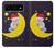 S2849 Cute Sleepy Owl Moon Night Case For Google Pixel 6 Pro