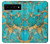 S2906 Aqua Turquoise Stone Case For Google Pixel 6 Pro