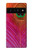 S3201 Pink Peacock Feather Case For Google Pixel 6 Pro