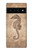 S3214 Seahorse Skeleton Fossil Case For Google Pixel 6 Pro