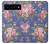 S3265 Vintage Flower Pattern Case For Google Pixel 6 Pro