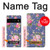 S3265 Vintage Flower Pattern Case For Google Pixel 6 Pro