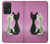S1832 Love Cat Case For Samsung Galaxy A52s 5G