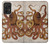 S2801 Vintage Octopus Case For Samsung Galaxy A52s 5G