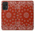 S3355 Bandana Red Pattern Case For Samsung Galaxy A52s 5G