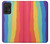 S3799 Cute Vertical Watercolor Rainbow Case For Samsung Galaxy A52s 5G