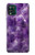 S3713 Purple Quartz Amethyst Graphic Printed Case For Motorola Moto G Stylus 5G