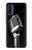 S1672 Retro Microphone Jazz Music Case For Motorola G Pure