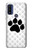 S2355 Paw Foot Print Case For Motorola G Pure