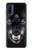 S2823 Black Wolf Blue Eyes Face Case For Motorola G Pure
