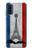 S2859 Vintage France Flag Eiffel Tower Case For Motorola G Pure