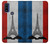 S2859 Vintage France Flag Eiffel Tower Case For Motorola G Pure