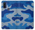 S2958 Army Blue Camo Camouflage Case For Motorola G Pure