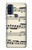 S3082 Music Sheet Case For Motorola G Pure