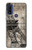 S3416 Eiffel Tower Blueprint Case For Motorola G Pure
