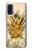 S3490 Gold Pineapple Case For Motorola G Pure