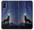 S3555 Wolf Howling Million Star Case For Motorola G Pure