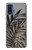 S3692 Gray Black Palm Leaves Case For Motorola G Pure