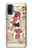 S3820 Vintage Cowgirl Fashion Paper Doll Case For Motorola G Pure