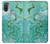 S2653 Dragon Green Turquoise Stone Graphic Case For Motorola Moto E20,E30,E40