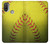 S3031 Yellow Softball Ball Case For Motorola Moto E20,E30,E40