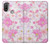 S3036 Pink Sweet Flower Flora Case For Motorola Moto E20,E30,E40