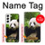 S1073 Panda Enjoy Eating Case For Samsung Galaxy S22