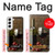 S1316 Grapes Bottle and Glass of Red Wine Case For Samsung Galaxy S22
