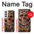 S1675 Skull Blood Tattoo Case For Samsung Galaxy S22 S1675 Skull Blood Tattoo Case For Samsung Galaxy S22
