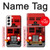 S2058 England British Double Decker Bus Case For Samsung Galaxy S22