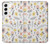 S2354 Pastel Flowers Pattern Case For Samsung Galaxy S22