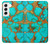 S2688 Aqua Copper Turquoise Gemstone Graphic Case For Samsung Galaxy S22