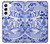 S2768 Willow Pattern Graphic Case For Samsung Galaxy S22