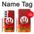 S2803 Fire Red Devil Spear Symbol Case For Samsung Galaxy S22