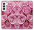 S2943 Pink Rose Case For Samsung Galaxy S22