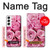 S2943 Pink Rose Case For Samsung Galaxy S22