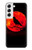 S3328 Crow Red Moon Case For Samsung Galaxy S22