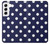 S3533 Blue Polka Dot Case For Samsung Galaxy S22