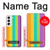 S3678 Colorful Rainbow Vertical Case For Samsung Galaxy S22