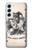 S3818 Vintage Playing Card Case For Samsung Galaxy S22