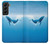 S0843 Blue Whale Case For Samsung Galaxy S22 Plus