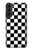 S1611 Black and White Check Chess Board Case For Samsung Galaxy S22 Plus